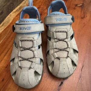 Teva Women’s Sandals Size 8 – Light Blue/Grey Trail Water Shoes